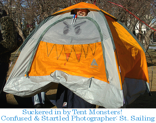 Suckered By Tent Monster